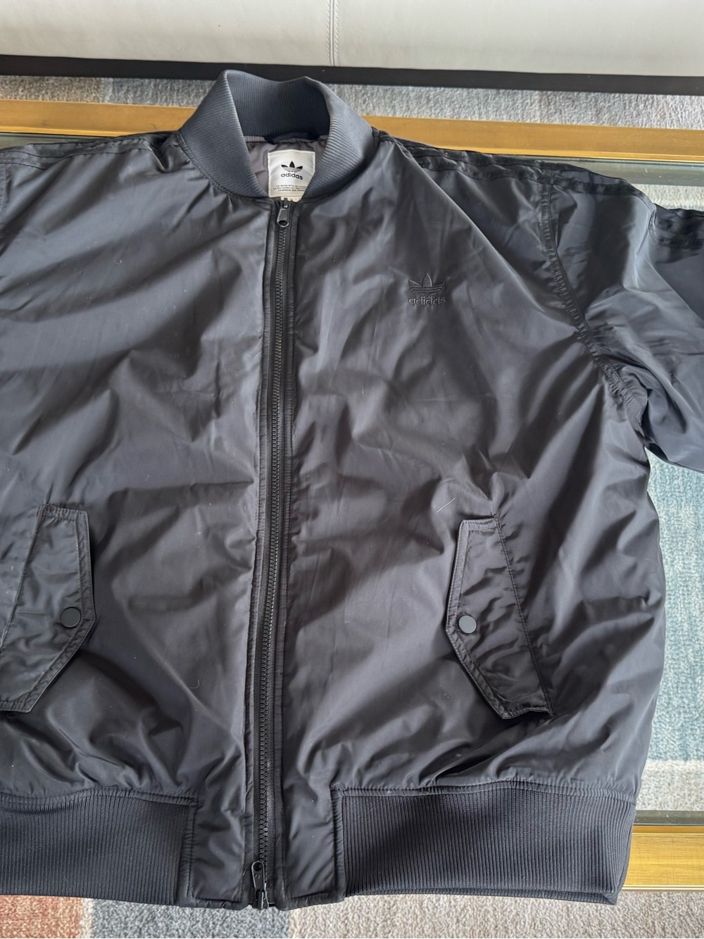 Adidas Men’s Black Bomber Jacket